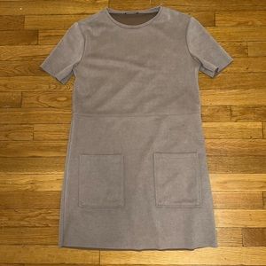 Suede Dress